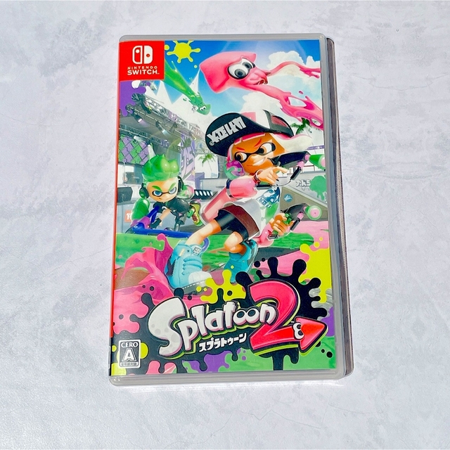 スプラトゥーン2 switch エンタメ/ホビーのゲームソフト/ゲーム機本体(家庭用ゲームソフト)の商品写真