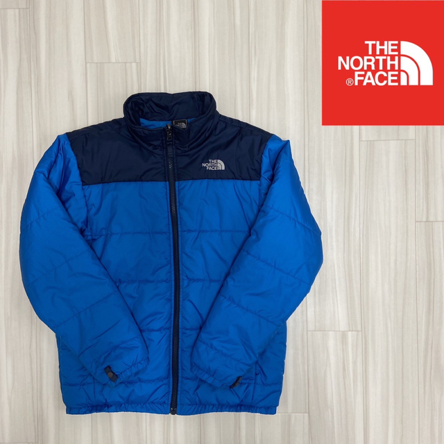 《訳あり◇THE NORTH FACE》ノースフェイス ダウン 140cm相当