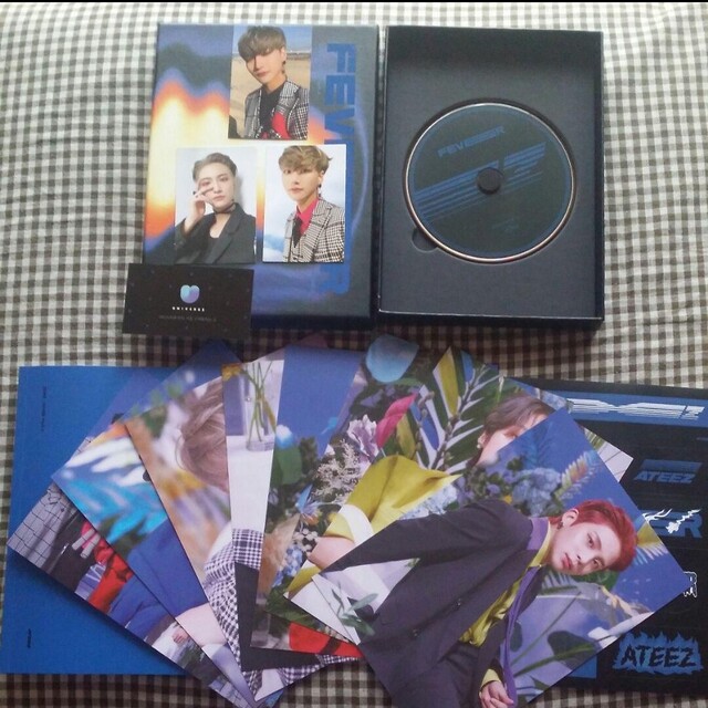 ATEEZ ZERO:FEVER Part.2 CD Z ver 青 ソンファ