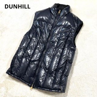 高級！美品！dunhillダンヒルメンズ ゴルフ ジップアップナイロンベスト