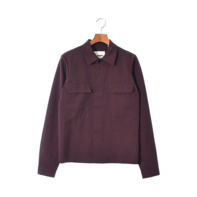 JIL SANDER ジルサンダー カジュアルシャツ 37(XS位) 茶系 - シャツ