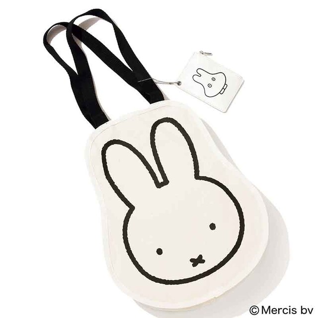 miffy(ミッフィー)のsweet 4月号増刊 付録 miffy ミッフィー トートバッグ パスケース レディースのバッグ(エコバッグ)の商品写真