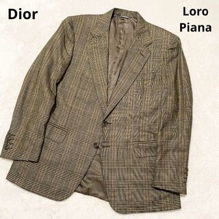 ディオール(Christian Dior) ブラウン テーラードジャケット(メンズ)の