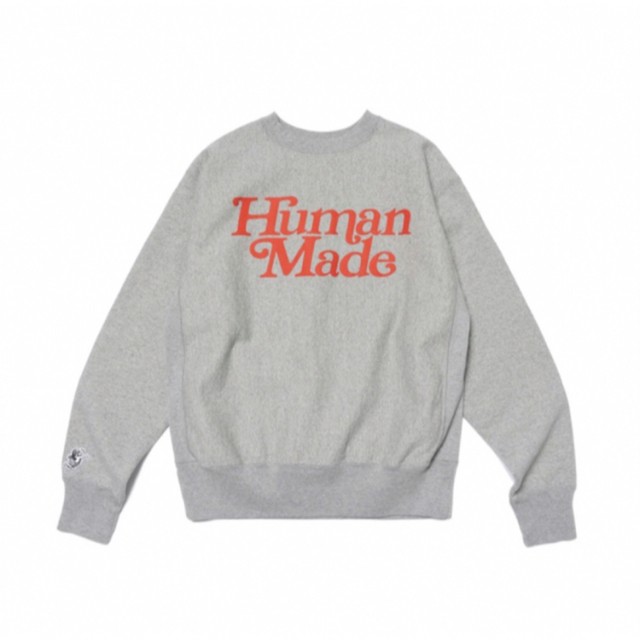 HUMAN MADE GDC CREW NECK 2XL GRAY-