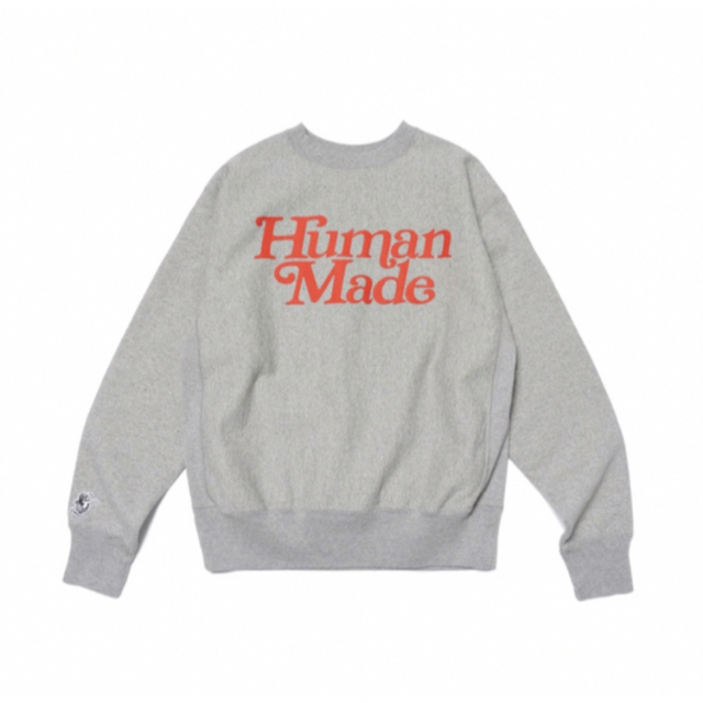 HUMAN MADE GDC CREW NECK 2XL GRAY