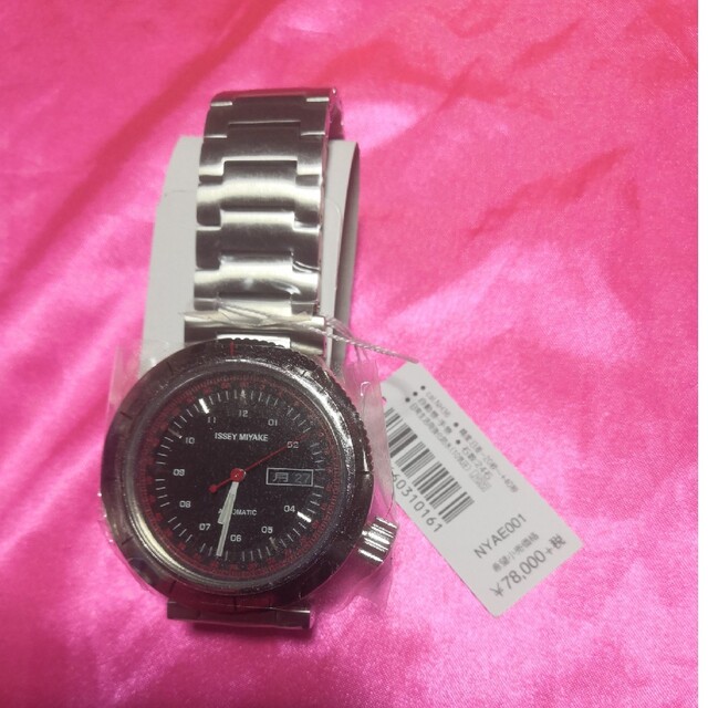 SEIKO(セイコー)のタグ付新品未使用 ISSEY MIYAKE   和田 智 W 自動巻き メンズの時計(腕時計(アナログ))の商品写真