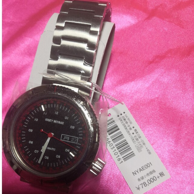 SEIKO(セイコー)のタグ付新品未使用 ISSEY MIYAKE   和田 智 W 自動巻き メンズの時計(腕時計(アナログ))の商品写真
