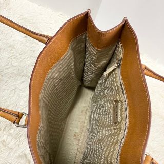 PRADA - 【PRADA】プラダ オールレザー 三角ロゴ トップハンドル