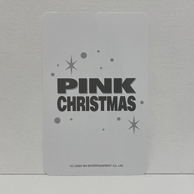 EXO(エクソ)の【EXO】PINK CHRISTMAS トレカ　カイ　KAI　ジョンイン エンタメ/ホビーのCD(K-POP/アジア)の商品写真