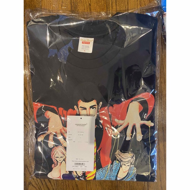 Supreme(シュプリーム)のSupreme UNDERCOVER Lupin Tee ステッカー２枚 メンズのトップス(Tシャツ/カットソー(半袖/袖なし))の商品写真