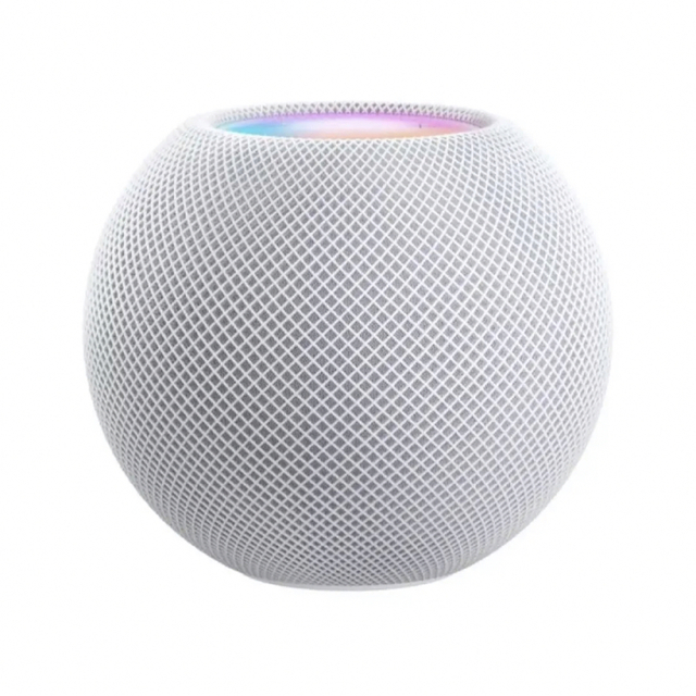 Apple(アップル)のApple HomePod mini ホワイト スマホ/家電/カメラのオーディオ機器(スピーカー)の商品写真