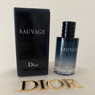 ディオール(Dior)のDior SAUVAGE ソヴァージュ（オードトワレ）(香水(男性用))