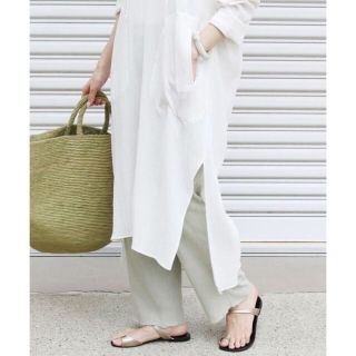 4月9日まで❣️ IENA C/L ワッシャーパーカーワンピース