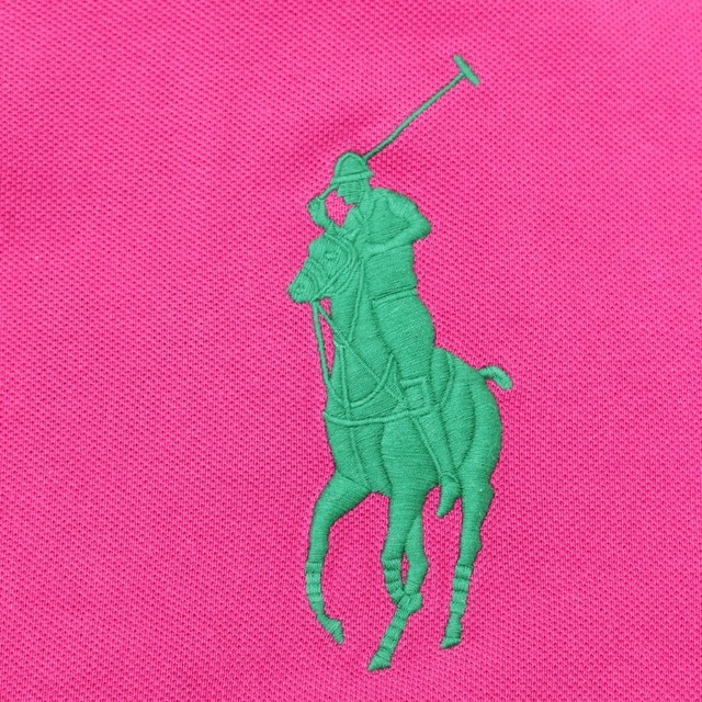 POLO RALPH LAUREN(ポロラルフローレン)の【中古】ポロ ラルフローレン Polo Ralph Lauren 鹿の子 ビッグポニー 半袖ポロシャツ【サイズXL】【メンズ】 メンズのトップス(ポロシャツ)の商品写真