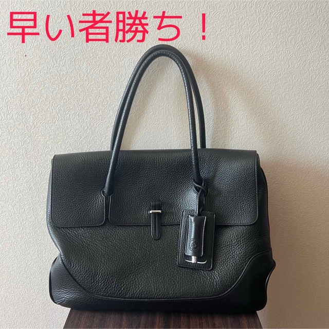 新発売の PELLE MORBIDA 【7%OFF】ペッレモルビダ トートバッグ 黒