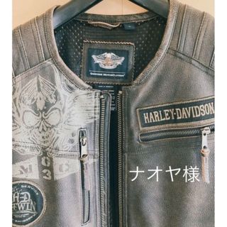 ハーレーダビッドソン(Harley Davidson)のレザーベスト ハーレーダビットソン(レザージャケット)