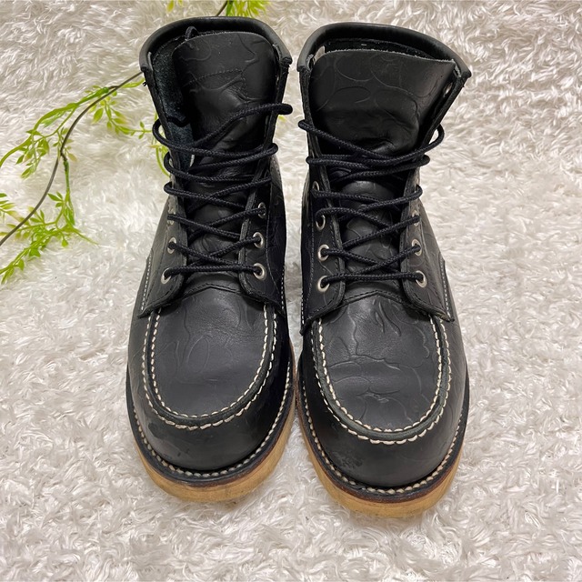 A BATHING APE - A BATHING APE エイプ サルカモ レザー ブーツ A BATHING APE - A BATHING APE エイプ サルカモ レザー ブーツ