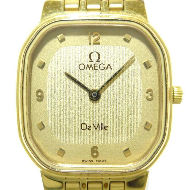 OMEGA - オメガ 腕時計 デビル レディース ゴールド