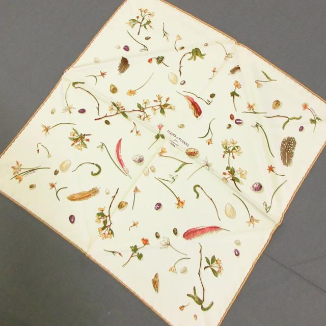 エルメス スカーフ プチカレ シルク-
