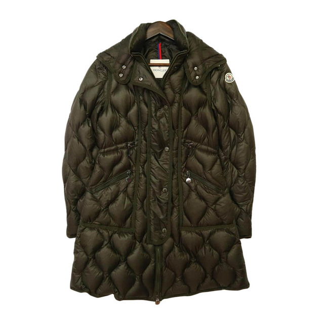 モンクレール LON ロン キルティング ダウンコート 49974 05 53048 レディース グリーン系 MONCLER  【アパレル・小物】ダウンコート