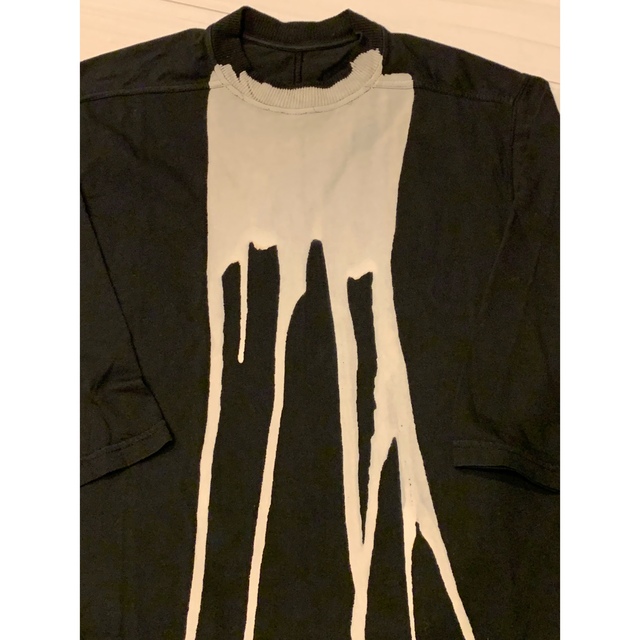 Rick Owens(リックオウエンス)のRick Owens  Bleached Vomit JUMBO TEE メンズのトップス(Tシャツ/カットソー(半袖/袖なし))の商品写真