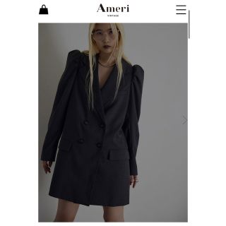 アメリヴィンテージ(Ameri VINTAGE)の【kotomi様専用】AMERI CHECK JACKET MINI DRESS(テーラードジャケット)