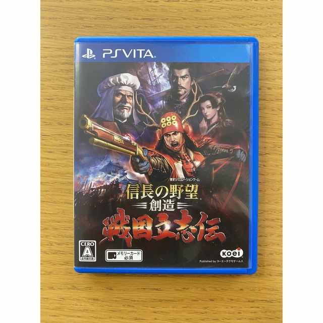 Koei Tecmo Games(コーエーテクモゲームス)の信長の野望・創造 戦国立志伝 Vita エンタメ/ホビーのゲームソフト/ゲーム機本体(携帯用ゲームソフト)の商品写真