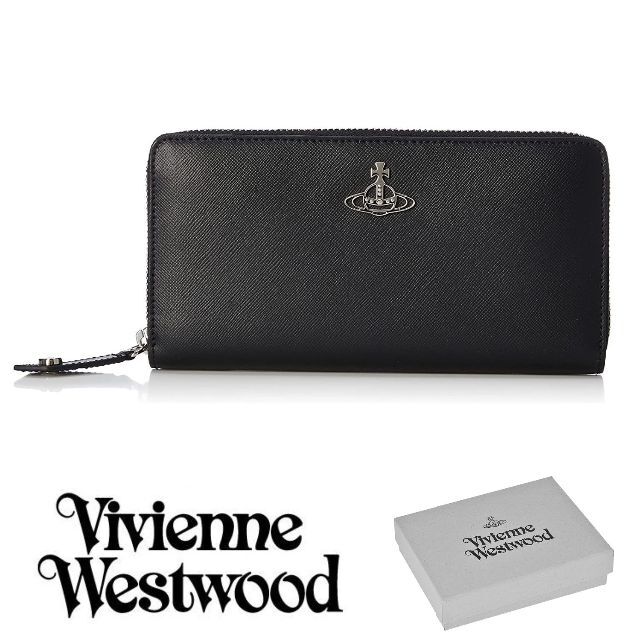 新品 Vivienne Westwood ファスナー 長財布 51050052