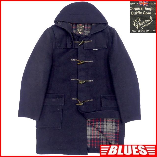 英国製 ダッフルコート グローバーオール ロング XL 古着 メンズ JJ221