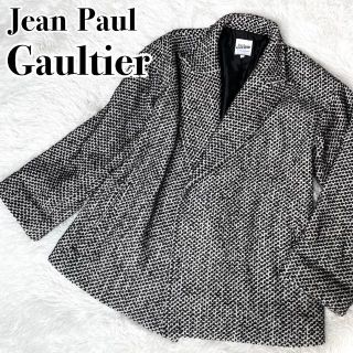 ジャンポールゴルチエ(Jean-Paul GAULTIER)の高級『Jean Paul GAULTIER』ツイード オーバー 羽織 コート.(その他)