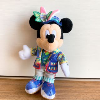 ディズニー(Disney)のディズニー　Disney＃ミッキー　ぬいぐるみバッジ　ディズニーイースター(キャラクターグッズ)