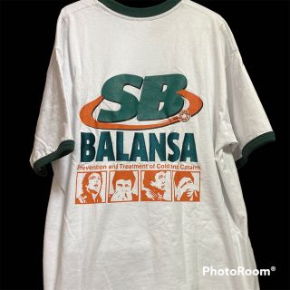 フリークスストア(FREAK'S STORE)の別注・BALANSA/バランサ SBロゴ刺繍・カットソー【Tシャツ】L size(Tシャツ/カットソー(半袖/袖なし))