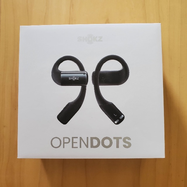 ほぼ未使用☆OPENDOTS SHOKZ☆ブラック - ヘッドフォン/イヤフォン