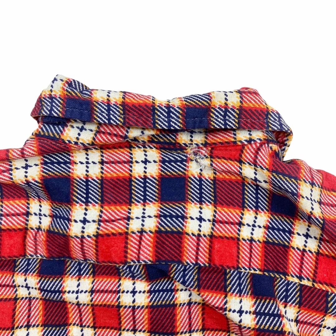 PENDLETON(ペンドルトン)の80s 90s ヴィンテージネルシャツ チェック ボロ BORO グランジ 襤褸 メンズのトップス(シャツ)の商品写真