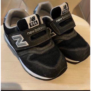 ニューバランス(New Balance)のニューバランス　996 ブラック　ベビー　14.5(スニーカー)