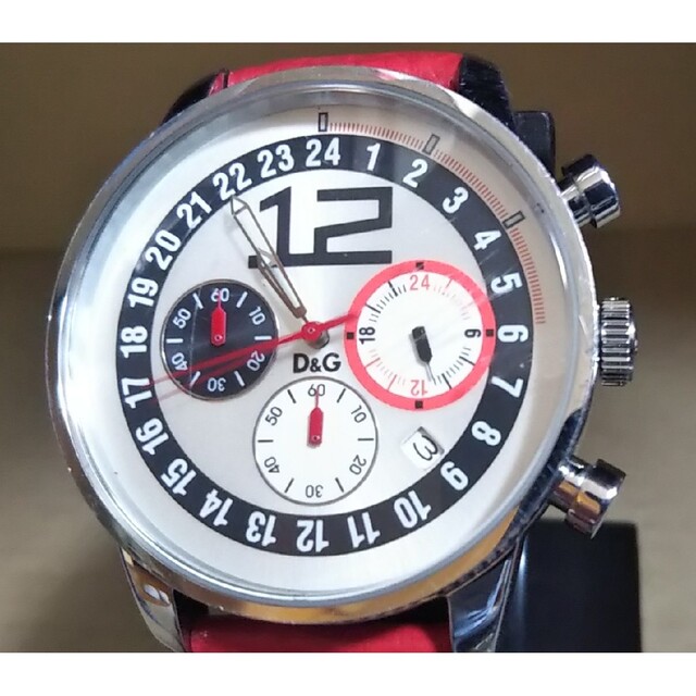 D＆G ドルチェ＆ガッバーナ TIME アドバンスド  アナログ 腕時計 メンズ