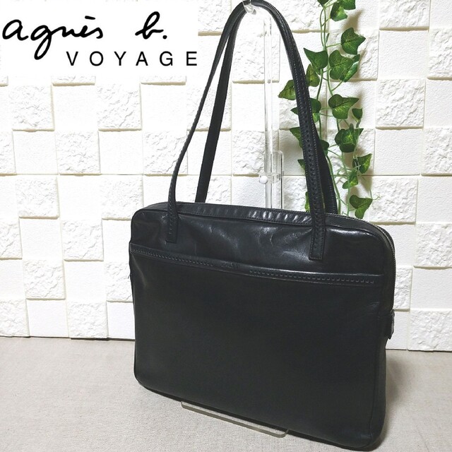 agnes b. - 【美品】アニエスベー ボヤージュ トートバッグ レザー