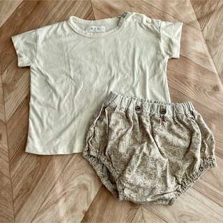 Tシャツとパンツの2点セット　90cm(Tシャツ/カットソー)