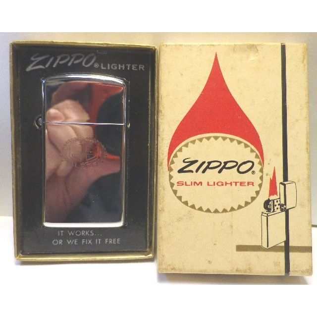 魅力的な価格 ZIPPO - 69年 SLIM ZIPPO 未使用 BOX ALSCOノベルティ 希少の その他