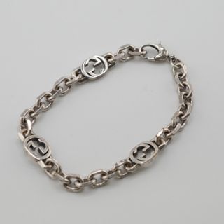 Gucci - グッチ GUCCI ブレスレット インターロッキングG チェーン