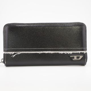 ディーゼル(DIESEL)のディーゼル DIESEL 長財布
 SUBSTRA 24 ZIP WALLET ラウンドファスナー X08440 ブラック(長財布)