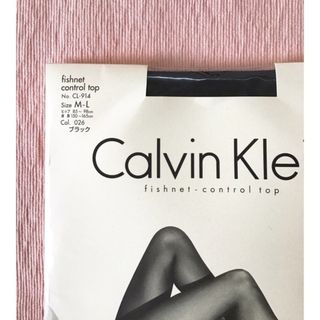 カルバンクライン(Calvin Klein)の【カルバンクライン】フィッシュネット　カラーはブラック　M-Lサイズ(タイツ/ストッキング)