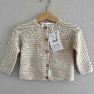 ザラキッズ(ZARA KIDS)の新品未使用 タグ付き ザラベビー カーディガン(カーディガン/ボレロ)