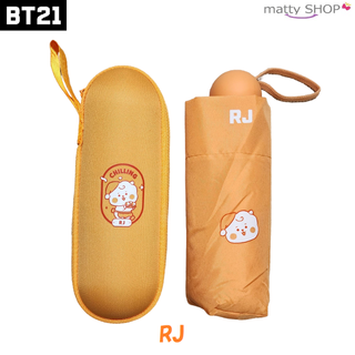 ビーティーイシビル(BT21)のBT21 ケース付き折りたたみ傘 RJ(キャラクターグッズ)