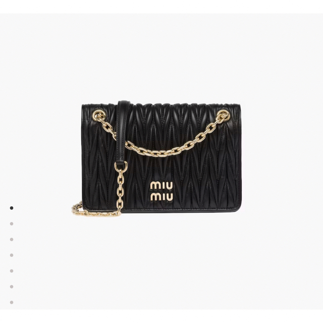 (専用出品)miumiu マテラッセレザーミニバッグバッグ