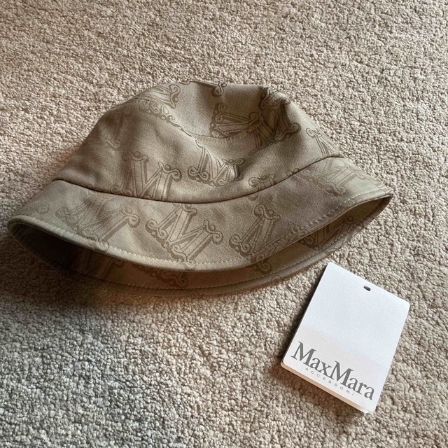 Max Mara(マックスマーラ)のMaxmara ロゴ　バケットハット レディースの帽子(ハット)の商品写真