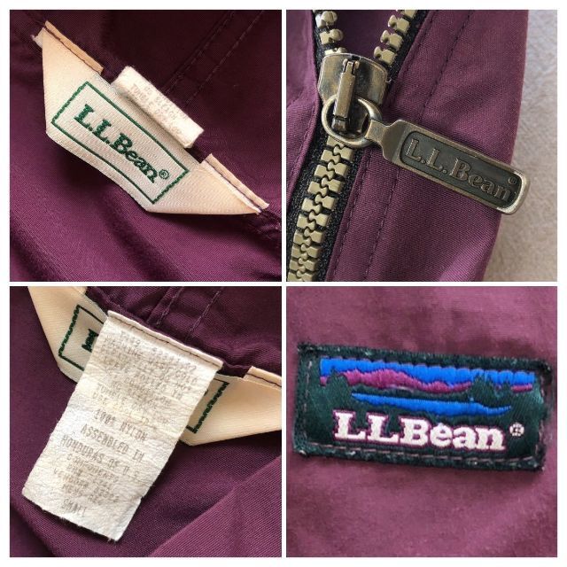 [良品] 80's L.L.Bean アノラックパーカー チロリアンテープ