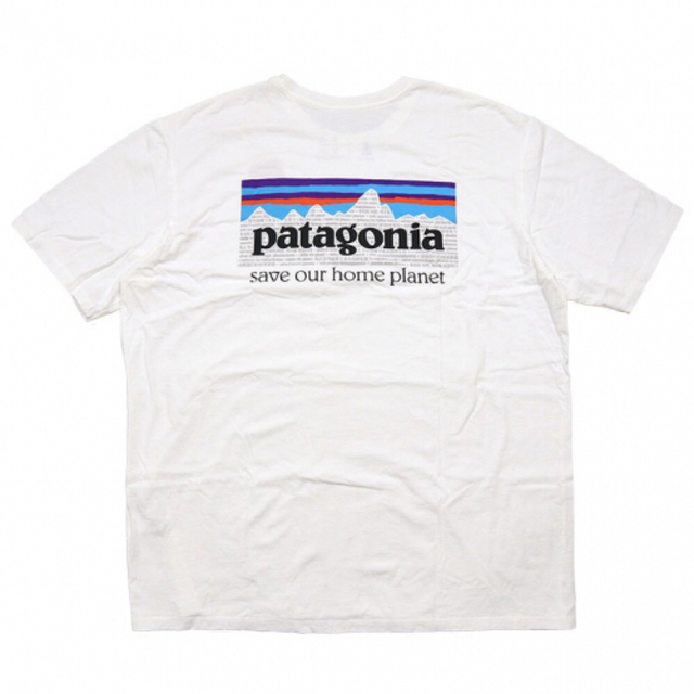 patagonia Tシャツ P-6 MISSION ホワイト XL パタゴニア