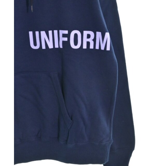uniform experiment(ユニフォームエクスペリメント)のuniform experiment パーカー 3(L位) 紺 【古着】【中古】 メンズのトップス(パーカー)の商品写真