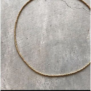 トゥデイフル(TODAYFUL)のhandmade accessory〜3cut gold necklace〜(ネックレス)